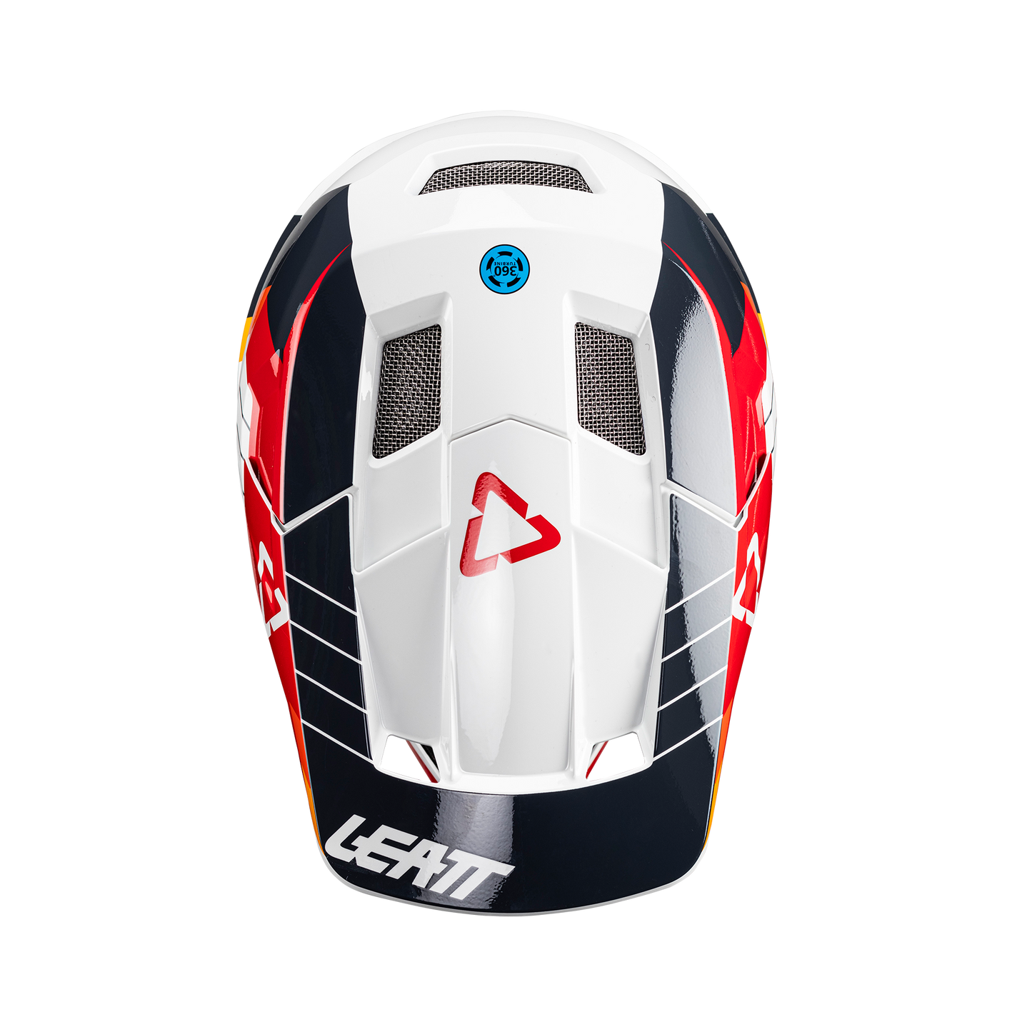 Casque MTB Gravity 2.0  - Blanc/Rouge