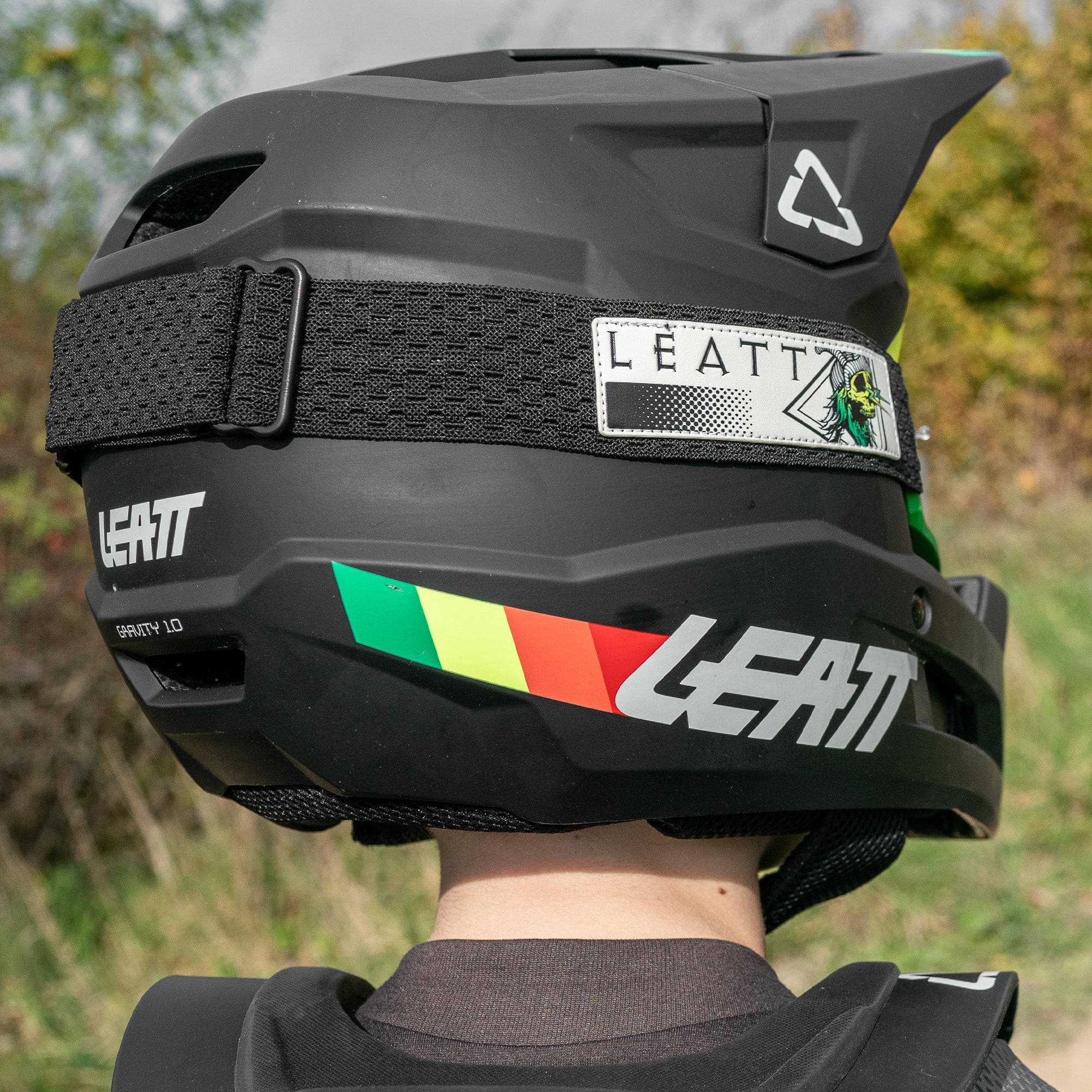 Leatt Protection Helmet Mtb 1.0 Gravity Junior Black Xxs, Bike