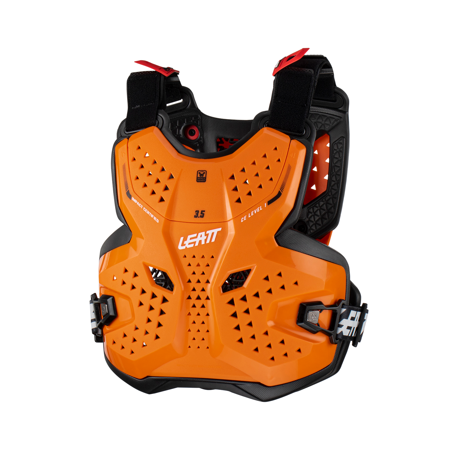 Chest Protector 3.5 - junior - Black - Orange