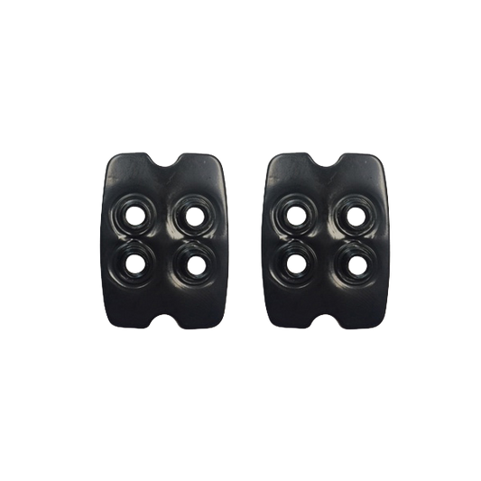 Cleat nut plate SPD pair