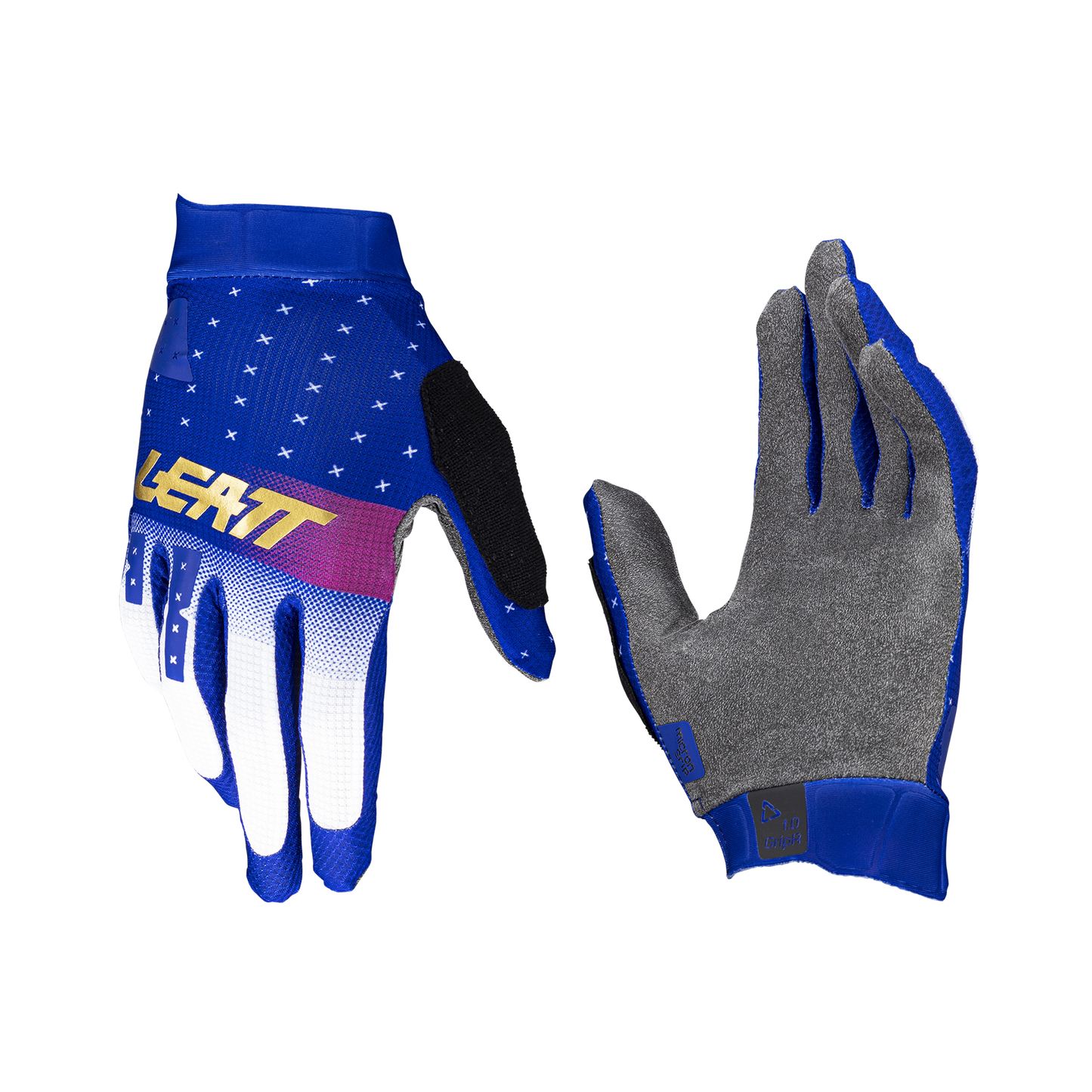 Gants MTB 1.0 GripR - Junior - Ultrableu