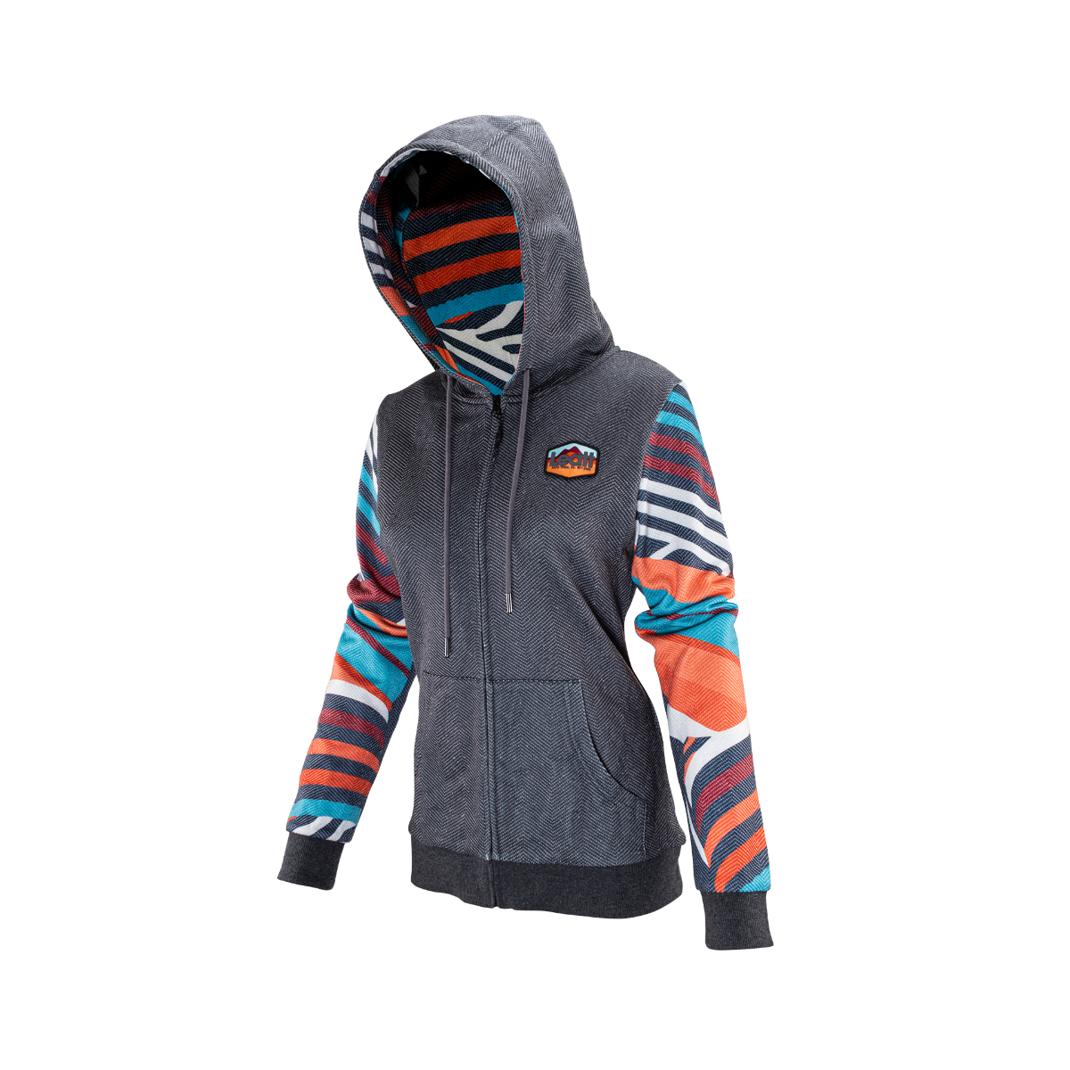 Zip-Hoodie Premium - Women - Stripes