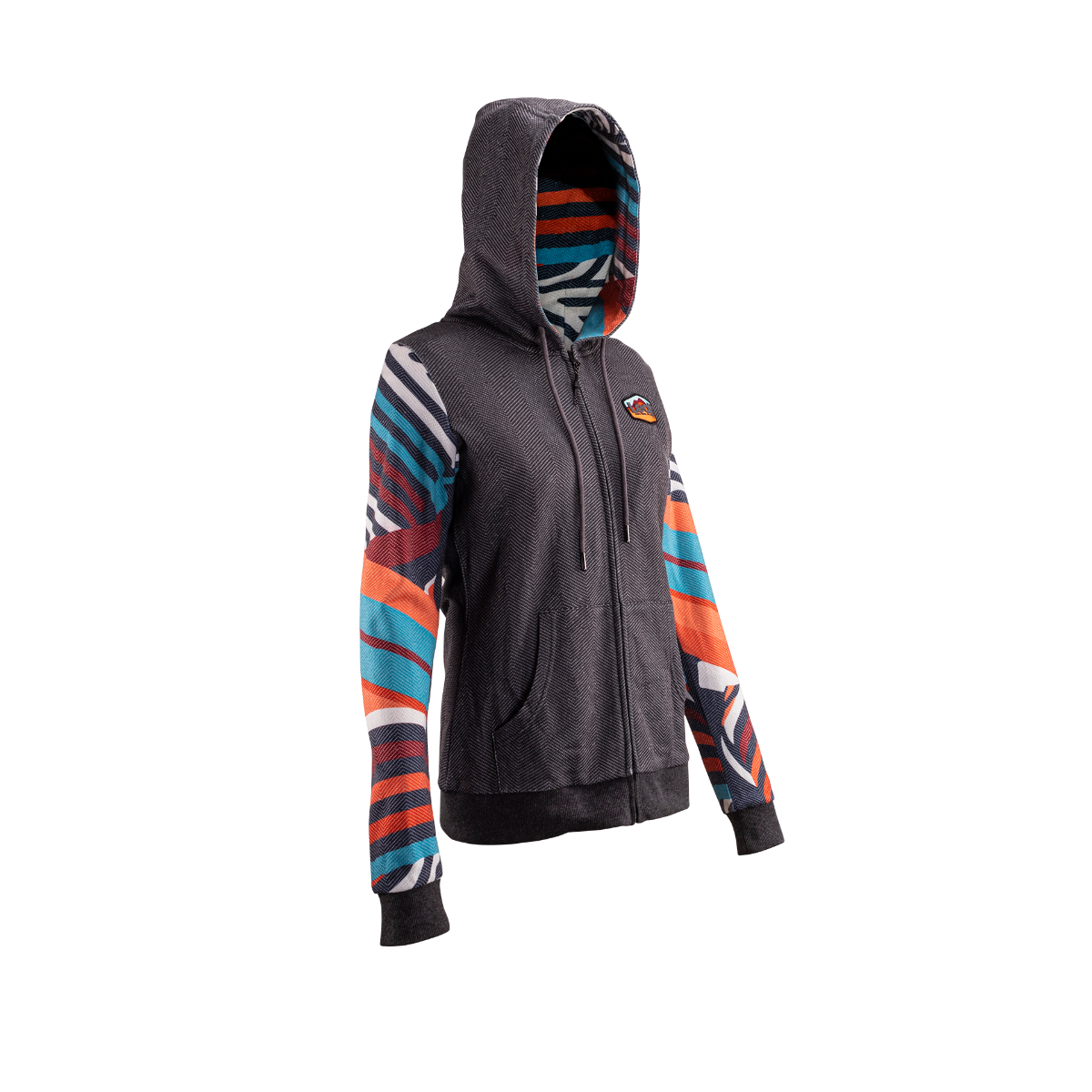 Zip-Hoodie Premium - Women - Stripes