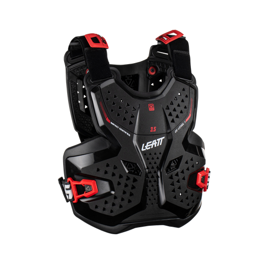 Chest Protector 3.5 - junior - Black - Red