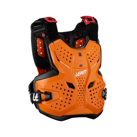 Chest Protector 3.5 - junior - Black - Orange