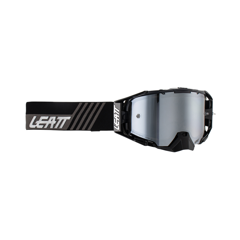 Leatt Protection Goggle Velocity 6.5 White With Red 28%, Goggles